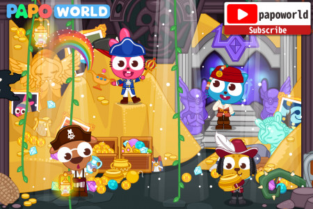 اسکرین شات 1 بازی Papo Town Pirate