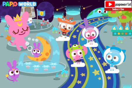 اسکرین شات بازی Papo Town Space Explorer 3