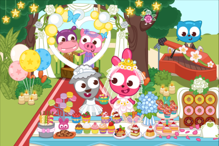 اسکرین شات 3 بازی Papo Town Wedding Party