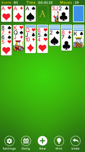 اسکرین شات بازی Solitaire 4