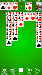 اسکرین شات 2 بازی Solitaire