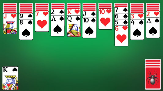 اسکرین شات بازی Spider Solitaire 5