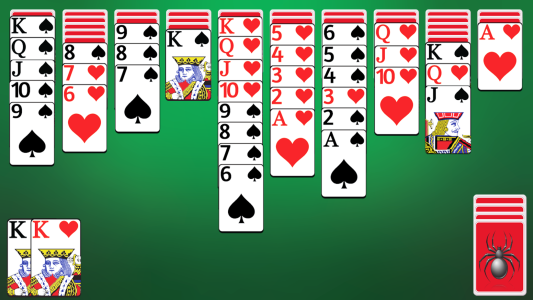 اسکرین شات 6 بازی Spider Solitaire