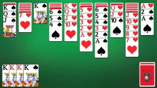 اسکرین شات 7 بازی Spider Solitaire