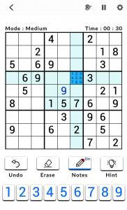 اسکرین شات بازی Sudoku Classic 6
