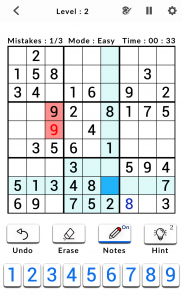اسکرین شات بازی Sudoku Classic 3