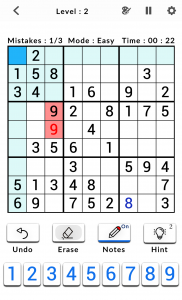 اسکرین شات بازی Sudoku Classic 8