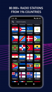 اسکرین شات 1 برنامه Radio Mobi: All World FM Radio