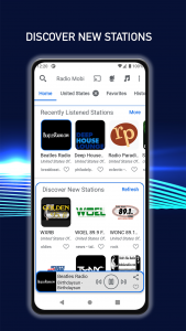 اسکرین شات برنامه Radio Mobi: All Radio Stations 8