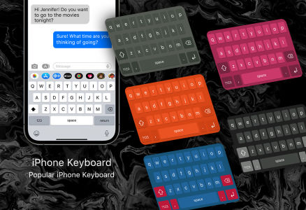 اسکرین شات برنامه iPhone 14 keyboard 3