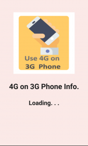 اسکرین شات برنامه 4G on 3G Phone Info. 1