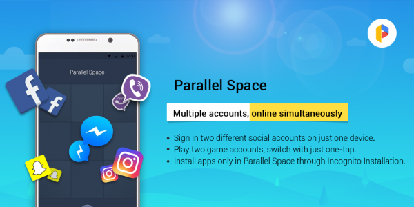 اسکرین شات برنامه Parallel Space Pro 64 Support  5