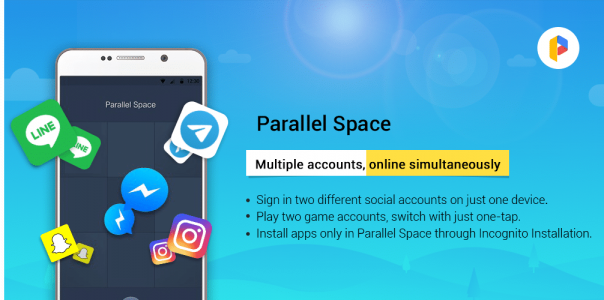اسکرین شات برنامه Parallel Space Pro - app clone 5