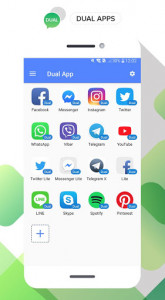 اسکرین شات برنامه Dual Apps - Dual Space Apps 4