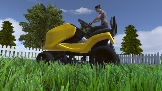 اسکرین شات بازی Lawn Mower: For mowing lawns 1