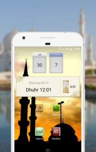 اسکرین شات برنامه Al-Moazin Lite (Prayer Times) 3