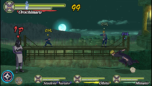 اسکرین شات بازی ناروتو: نینجاهای قهرمان ۳ 3