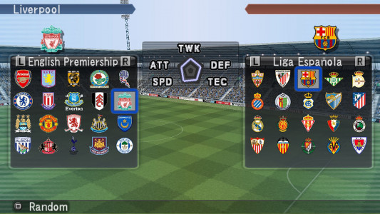 اسکرین شات بازی فوتبال حرفه‌ای ۲۰۰۸ (PES 2008) 7