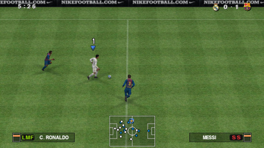 اسکرین شات بازی فوتبال حرفه‌ای ۲۰۱۲ (PES 2012) 3