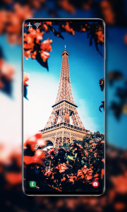 اسکرین شات برنامه Paris Tower Wallpaper 2