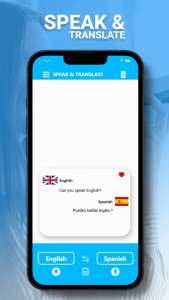 اسکرین شات برنامه Speak & Translate All Language 3