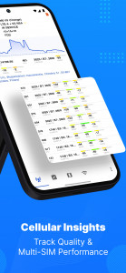 اسکرین شات 2 برنامه Netmonitor: 5G, Cell & WiFi