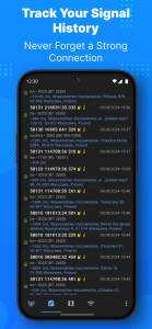 اسکرین شات 5 برنامه Netmonitor: 5G, Cell & WiFi