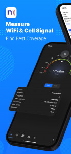 اسکرین شات 1 برنامه Netmonitor: 5G, Cell & WiFi