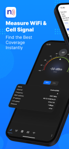 اسکرین شات 1 برنامه Netmonitor: 5G, Cell & WiFi
