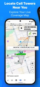 اسکرین شات 3 برنامه Netmonitor: 5G, Cell & WiFi