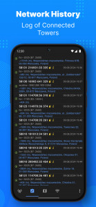 اسکرین شات 6 برنامه Netmonitor: 5G, Cell & WiFi