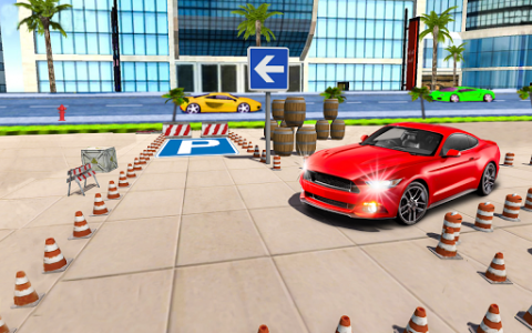اسکرین شات برنامه Furious Car Parking-Car Driving & Parking Game 4