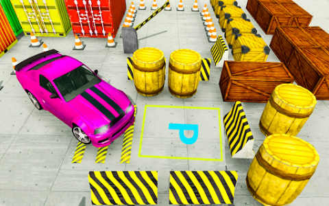 اسکرین شات برنامه Furious Car Parking-Car Driving & Parking Game 2