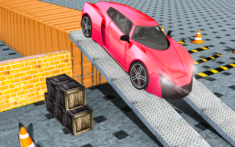 اسکرین شات برنامه Furious Car Parking-Car Driving & Parking Game 5