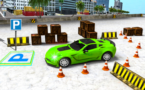 اسکرین شات برنامه Furious Car Parking-Car Driving & Parking Game 1