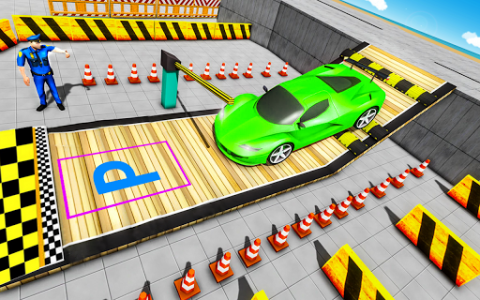 اسکرین شات برنامه Furious Car Parking-Car Driving & Parking Game 3