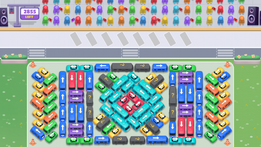 اسکرین شات 5 بازی Bus Fever: Color Parking Jam