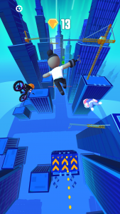 اسکرین شات 4 بازی Swing Loops: Grapple Hook Race