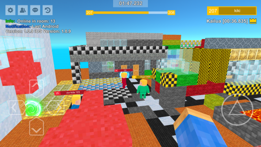 اسکرین شات 1 بازی Parkour Craft:Online PvP Games