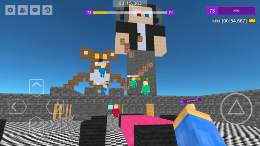 اسکرین شات 3 بازی Parkour Craft:Online PvP Games
