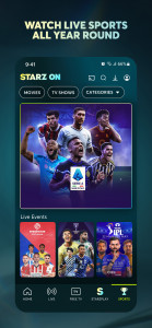 اسکرین شات 5 برنامه STARZ ON