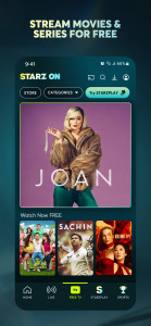 اسکرین شات 2 برنامه STARZ ON