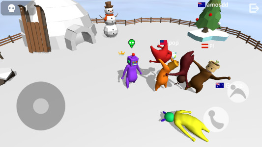 اسکرین شات 4 بازی Noodleman.io:Fight Party Games