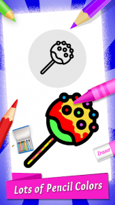 اسکرین شات برنامه Party Coloring Book & Drawing Game 6