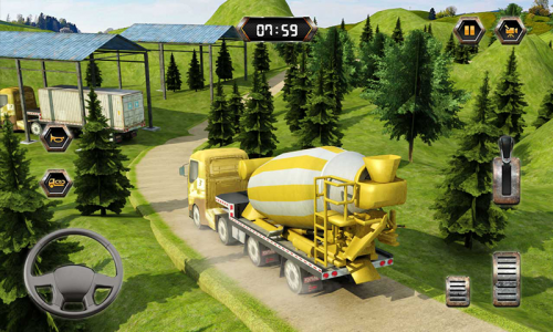 اسکرین شات بازی Big Euro Truck Parking Legend 5