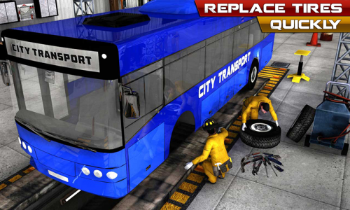 اسکرین شات بازی Bus Mechanic Auto Repair 3