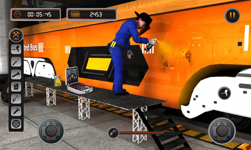 اسکرین شات بازی Bus Mechanic Auto Repair 4