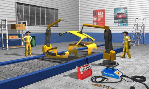 اسکرین شات بازی Auto Garage : Car Mechanic Sim 5
