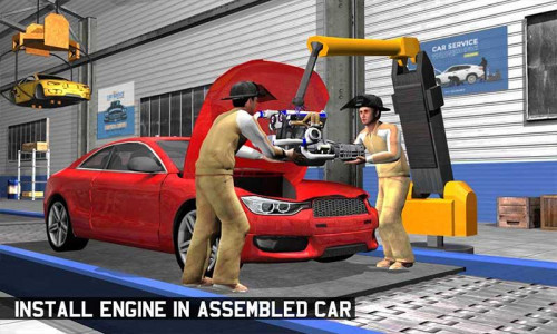 اسکرین شات بازی Auto Garage : Car Mechanic Sim 4