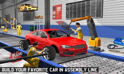 اسکرین شات بازی Auto Garage : Car Mechanic Sim 1